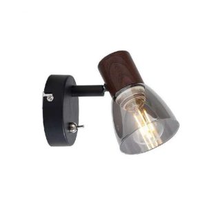 Спот 1-ца Pluto, E14, 1 max 40W, с ключ | HomeZONA Спот 1-ца Pluto, E14, 1 max 40W