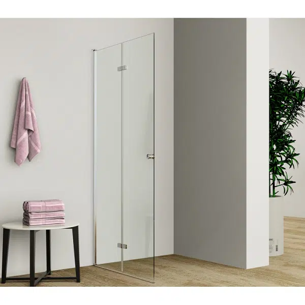 Универсална сгъваема врата ХЕЛЕН, хром | HomeZONA Универсална сгъваема врата ХЕЛЕН