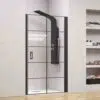 Люлееща врата NERO PRIVOT PORTA Serigrafato