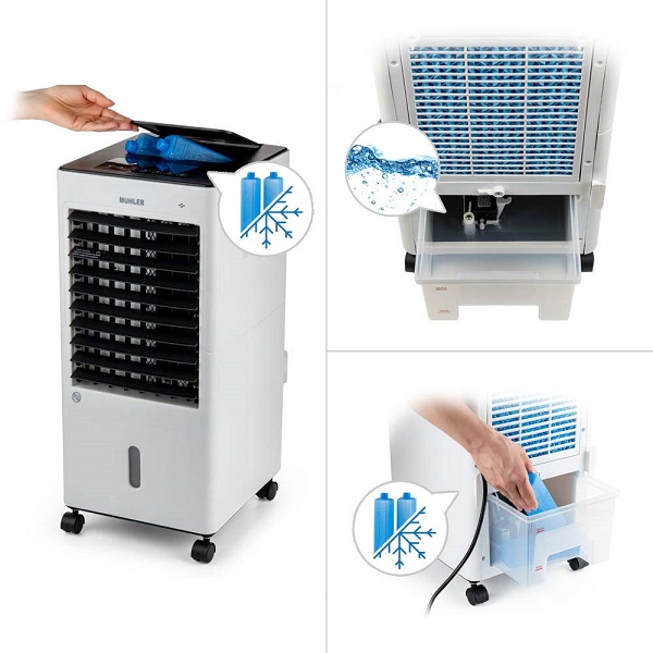 Мобилен охладител и отоплител MC-6066H, LED | HomeZONA Мобилен охладител и отоплител MC-6066H