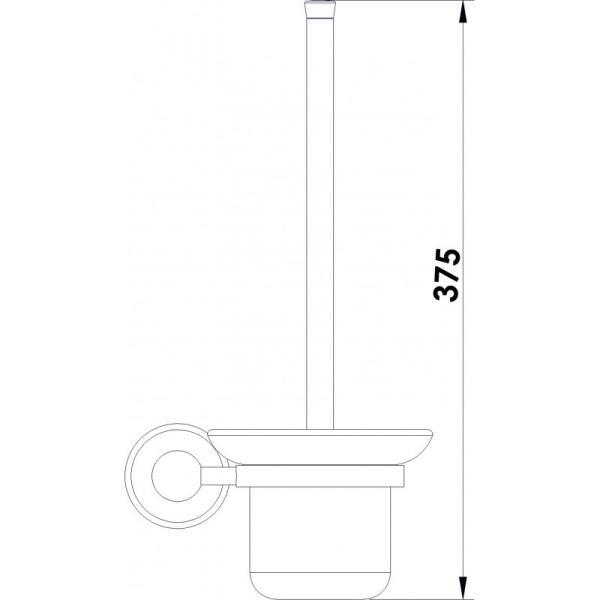 Четка за тоалетна чиния - 2309-2