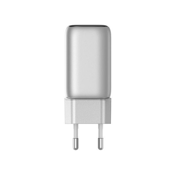 Зарядно за стена Anker 100W, 2x USB-C, 1x USB-A, Smart-Display, Сиво | HomeZONA Зарядно за стена Anker 100W