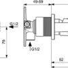 Смесител за баня - bd133xg-4
