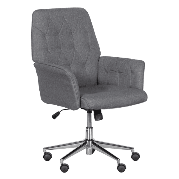 Офис кресло - Офис кресло Carmen 2015, светло сив-1
