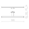 Лампа за баня LED BALEA 50, 230V 7W 3000K - Image 3