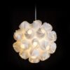 Полилей COCO, бял, PVC 230V E27 28W - Image 5