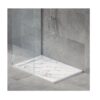 Душ корито MARBLE Texture, мрамор, 100-140х80х3.5 см - Image 2