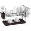 Сушилник за съдове Muhler MR-5024CR, 2 нива, черен - Image 2