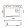 Мивка за кухня Spark 10, водопад и Smart смесител - Image 5