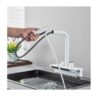 Смесител за кухня Elite PRO W29, с издърпващ се чучур и водопад - Image 4