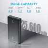 Външна батерия Anker PowerCore III Elite, 25600 mAh, 87W, USB-C, USB-A, черен - Image 3