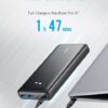 Външна батерия Anker PowerCore III Elite, 25600 mAh, 87W, USB-C, USB-A, черен - Image 2