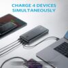 Външна батерия Anker PowerCore III Elite, 25600 mAh, 87W, USB-C, USB-A, черен - Image 5