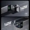 Външна батерия Anker Prime 737 GaN PowerCore, 24000 mAh, PD 3.1, сив - Image 5