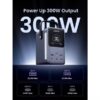 Външна батерия Ugreen PB770 48000 mAh, 300W, USB-C, USB-A, Smart Digital Display, сив - Image 3