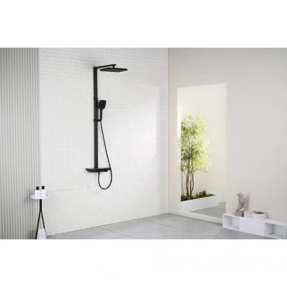 Душ система LUCIO, черен | HomeZONA Душ система LUCIO