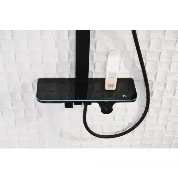 Душ система LUCIO, черен | HomeZONA Душ система LUCIO