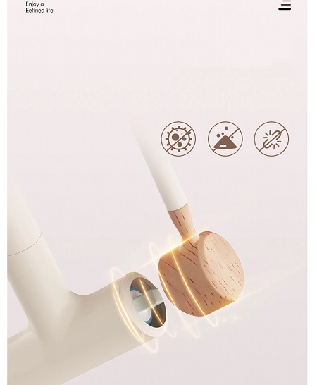 Смесител за баня Scandinavian 2, с издърпващ се чучур | HomeZONA Смесител за баня Scandinavian 2