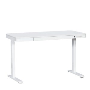 Ергономично офис бюро CR-118E White, регулируемо | HomeZONA Ергономично офис бюро CR-118E White