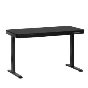 Ергономично офис бюро CR-118E Black, регулируемо, 150 см | HomeZONA Ергономично офис бюро CR-118E Black