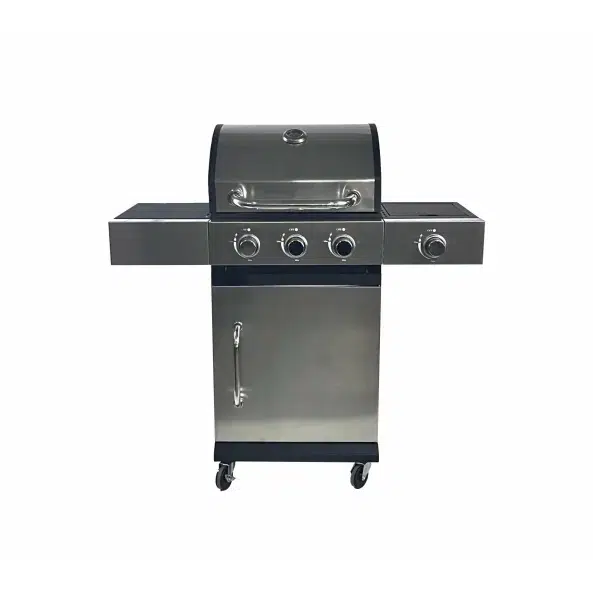 Газово барбекю QL-10, 3+1 зони за готвене, термометър | HomeZONA Газово барбекю QL-10