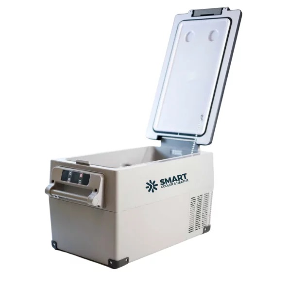 Хладилник за автомобил Smart Cooler12/24 V, с LCD дисплей, Bluetooth | HomeZONA Хладилник за автомобил Smart Cooler12/24 V