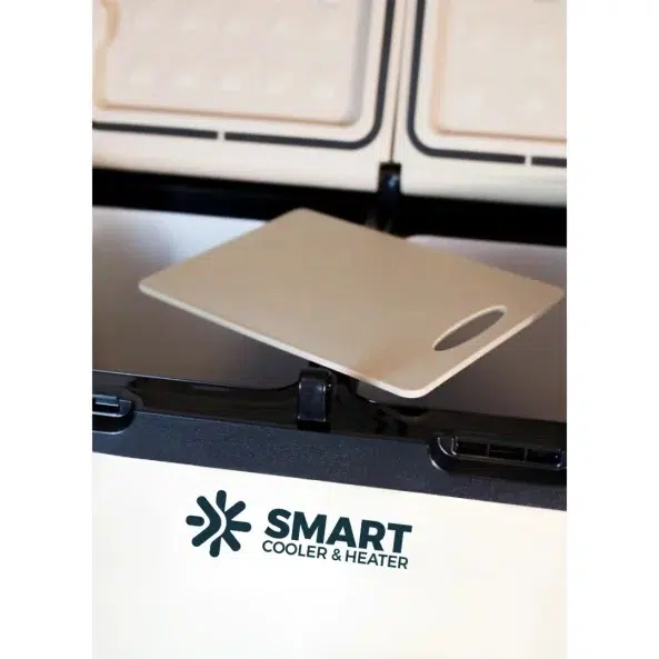 Хладилник за автомобил Smart Cooler 55л, двойна зона, Bluetooth | HomeZONA Хладилник за автомобил Smart Cooler 55л