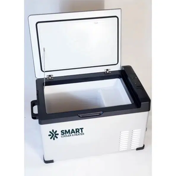 Хладилник за автомобил Smart Cooler 30л, LCD дисплей, Bluetooth | HomeZONA Хладилник за автомобил Smart Cooler 30л
