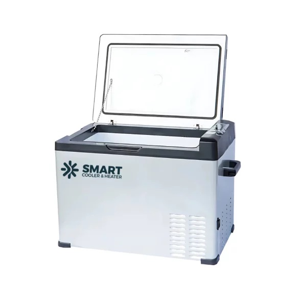 Хладилник за автомобил Smart Cooler 40л, LCD дисплей, Bluetooth | HomeZONA Хладилник за автомобил Smart Cooler 40л