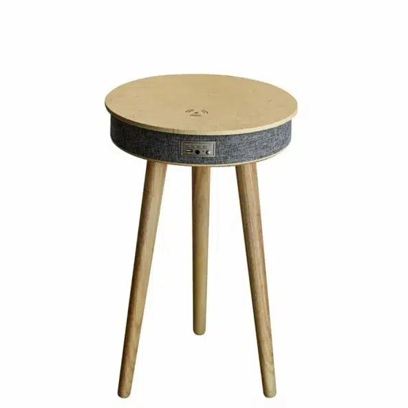 Холна маса с Bluetooth 5.0, аудио система 20W и безжично зареждане | HomeZONA Холна маса с Bluetooth 5.0