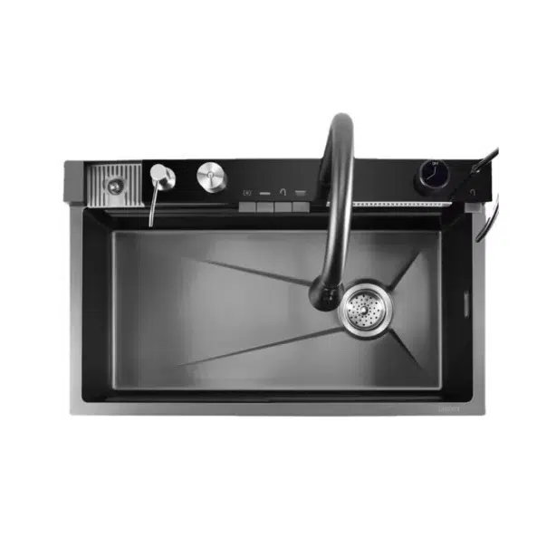 Мивка за кухня Smart Heater 7, 80х46, филтър за вода и Led дисплей | HomeZONA Мивка за кухня Smart Heater 7
