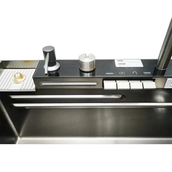 Мивка за кухня Smart Heater 7, 80х46, филтър за вода и Led дисплей | HomeZONA Мивка за кухня Smart Heater 7