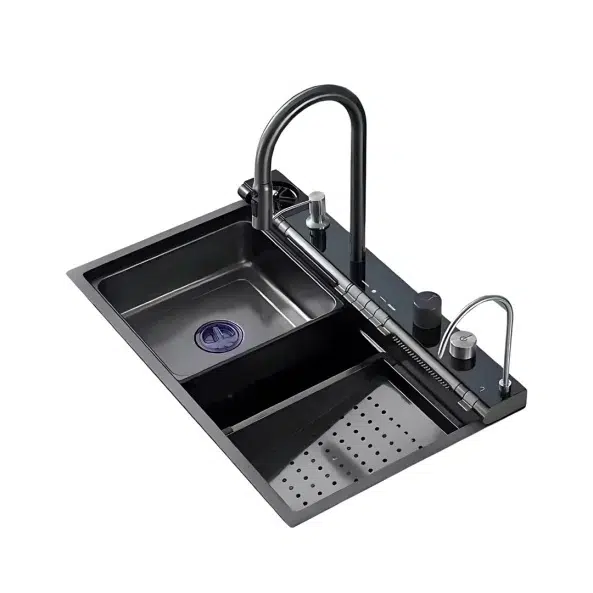 Мивка за кухня Smart Heater 10, 75х46, филтър за вода и Led дисплей | HomeZONA Мивка за кухня Smart Heater 10