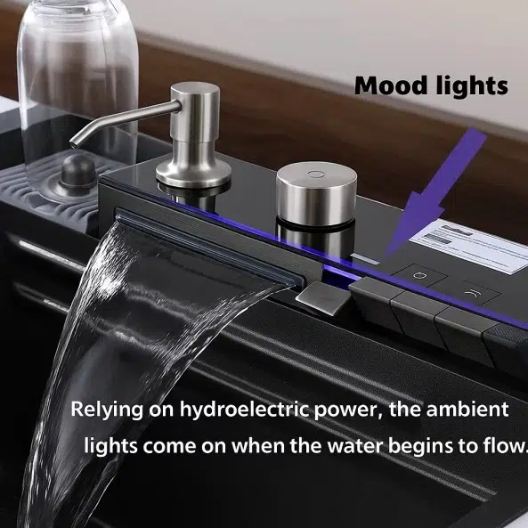 Мивка за кухня Smart Heater 4, филтър за вода и Led дисплей | HomeZONA Мивка за кухня Smart Heater 4