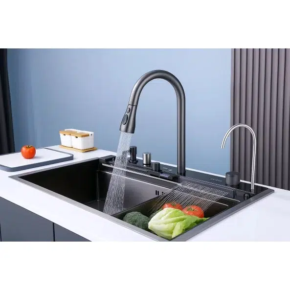 Мивка за кухня Smart Heater 4, филтър за вода и Led дисплей | HomeZONA Мивка за кухня Smart Heater 4