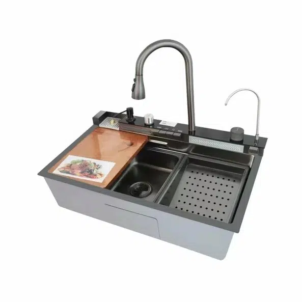 Мивка за кухня Smart Heater, филтър за вода и Led дисплей | HomeZONA Мивка за кухня Smart Heater