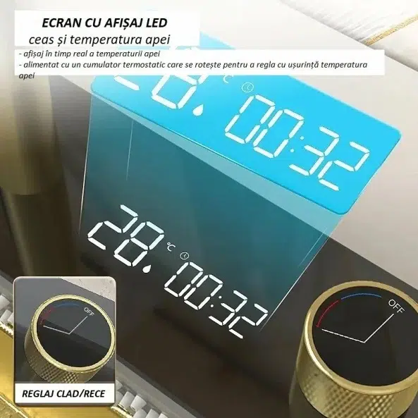 Мивка за кухня Smart Heater 8, 80х46, филтър за вода и Led дисплей | HomeZONA Мивка за кухня Smart Heater 8