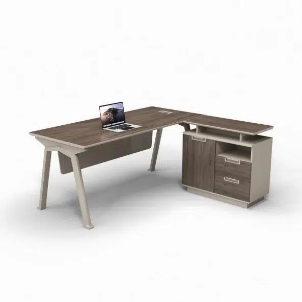 Офис бюро BB02, със странично чекмедже | HomeZONA Офис бюро BB02