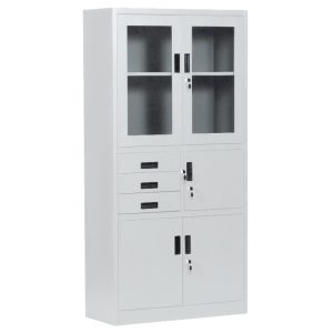 Офис метален шкаф CR 1240E K | HomeZONA Офис метален шкаф CR 1240E K