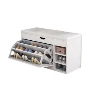 Шкаф за обувки с пейка