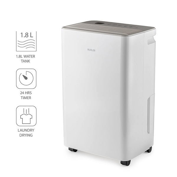 Влагоуловител Muhler MHD-10T25 | HomeZONA Влагоуловител Muhler MHD-10T25