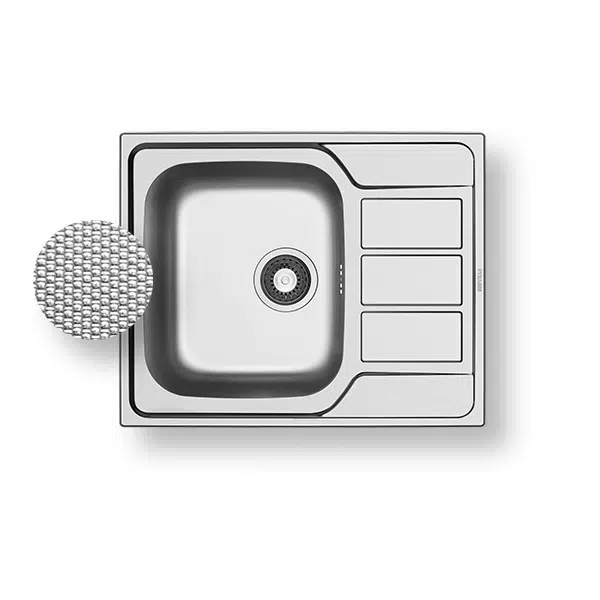 Мивка за кухня ATHENA, за вграждане, инокс | HomeZONA Мивка за кухня ATHENA