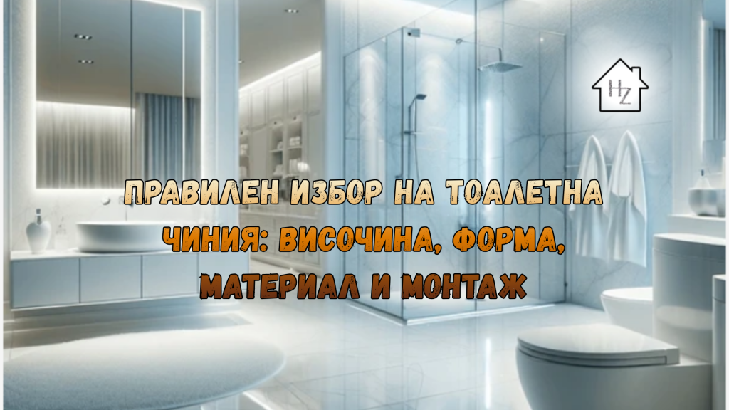 Правилен избор на тоалетна чиния: височина, форма, материал и монтаж 1 Съвременна баня с тоалетна чиния