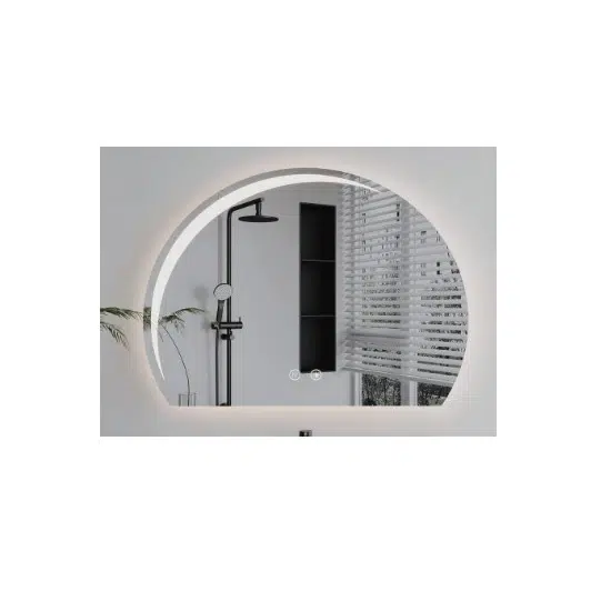 Огледало за баня Z014, LED осветление, 60 см | HomeZONA Огледало за баня Z014
