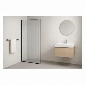 Параван за баня Fluted glass, 90-120×200 см, 8 мм | HomeZONA Параван за баня Fluted glass