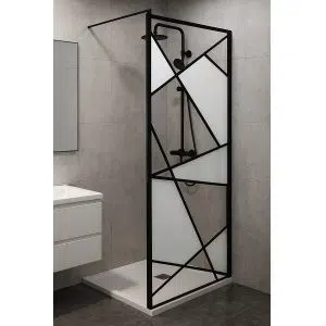 Параван за баня SANOFLEX Industrial, 80-120×200 см | HomeZONA Параван за баня SANOFLEX Industrial