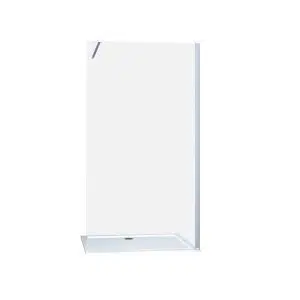 Параван за баня Walkin In, 90-120×200 см, хром | HomeZONA Параван за баня Walkin In