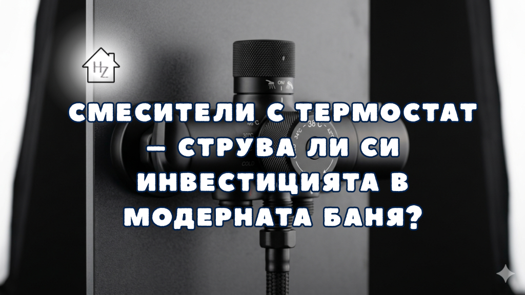 Смесители с термостат – Струва ли си инвестицията в модерната баня? 1 Смесители с термостат за баня