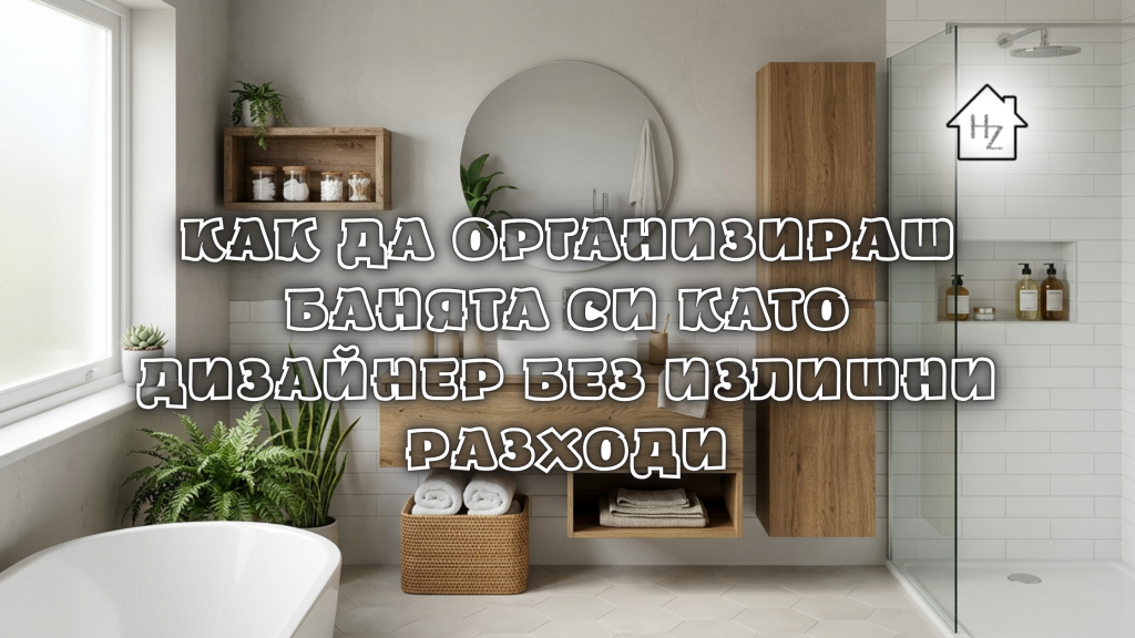 7 Златни Правила: Как да организираш банята си като дизайнер без излишни разходи 1 Модерна баня с организирано пространство
