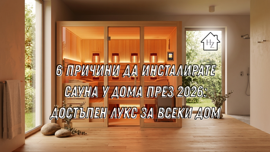 Сауна у дома, достъпен лукс